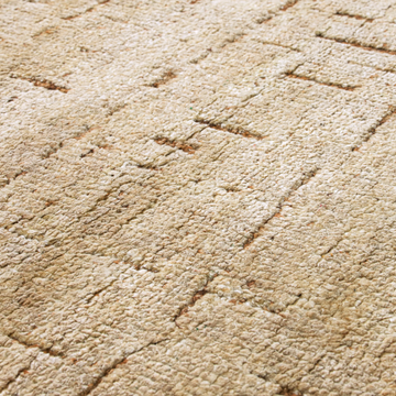 GLYPHE - Solid-color rectangular silk rug by Toulemonde Bochart - view 3